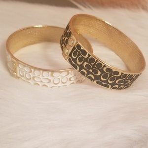 Coach Jewelry - 2 Authentic Coach Bangles Coach Jewelry - 2 Authentic Coach Bangles